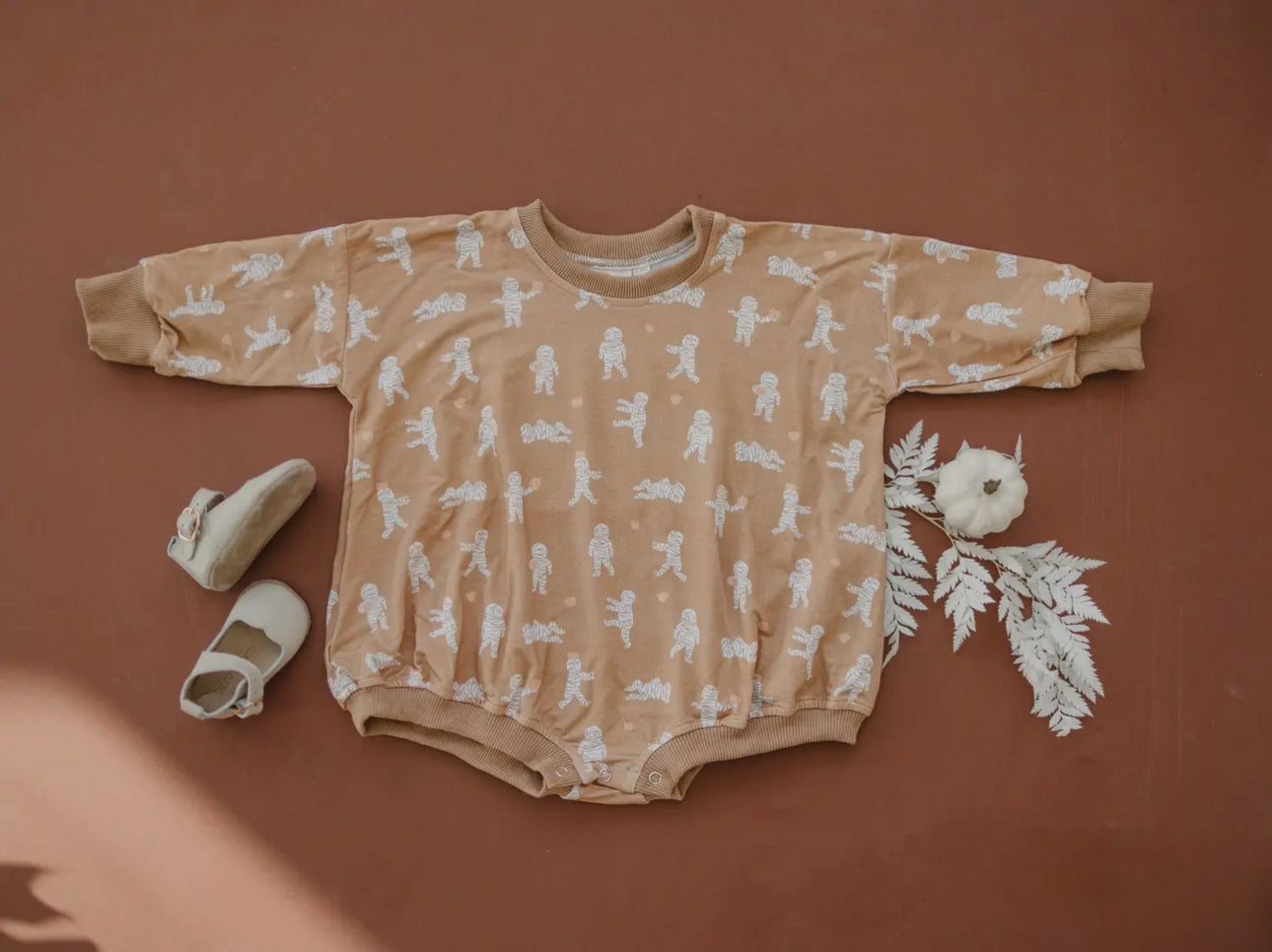 Mummies & Pumpkins Bubble Romper